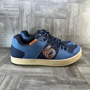Five Ten Freerider Canvas Mens Mountain Bike Shoes Blue HQ2104 Size 14